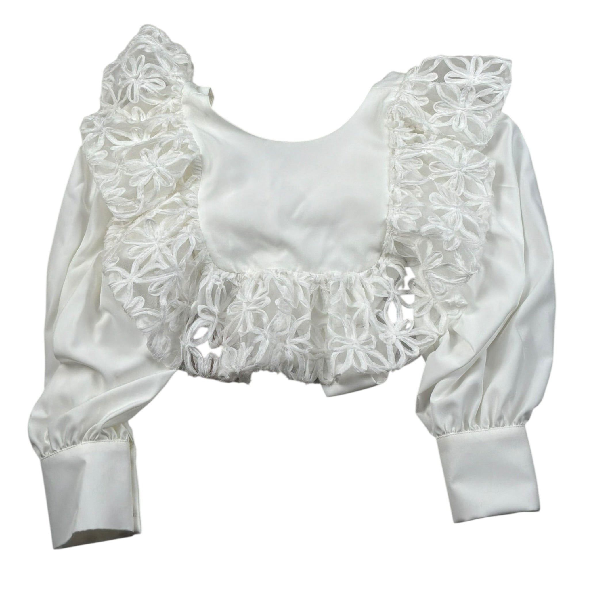 Coco' Et Mama' Completo 2 Pezzi Camicia-Gonna Tinta Unita per Bambina CORDELIA BIANCO COCO' ET MAMA' 