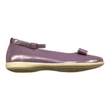 Colori Chiari Ballerina Tinta Unita con Fiocco con Fibia per Bambina FJ953547 LILLA COLORI CHIARI 