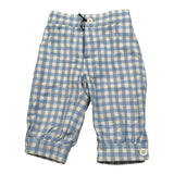 Colori Chiari Completo 2 Pezzi Camicia-Pantalone Bicolore con Fantasia A Quadri Bianco/Azzurro per Neonato MN403080 BIANCO/AZZURRO COLORI CHIARI 