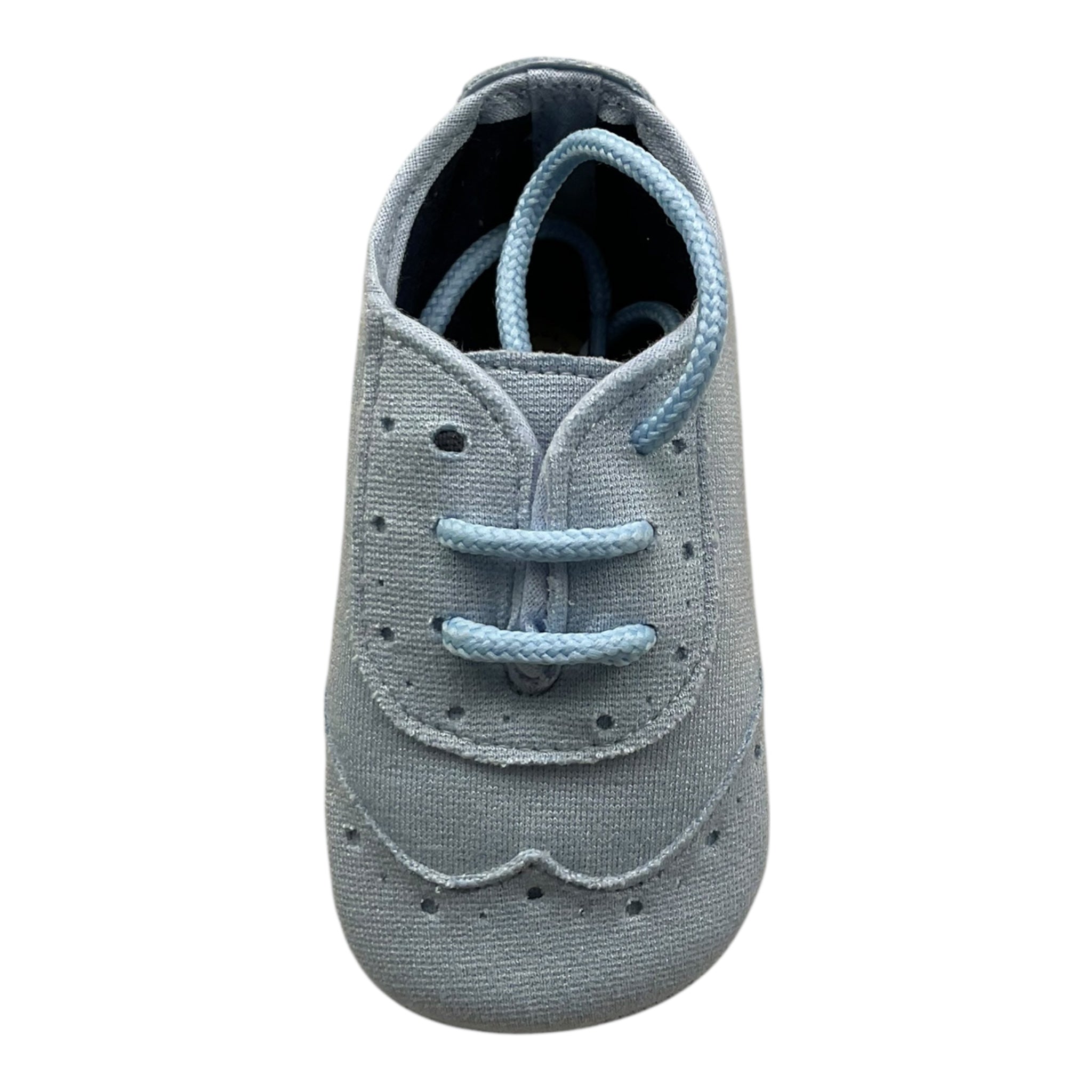 Colori Chiari Scarpe Tinta Unita con Lacci per Neonato MN957881 AZZURRO COLORI CHIARI 