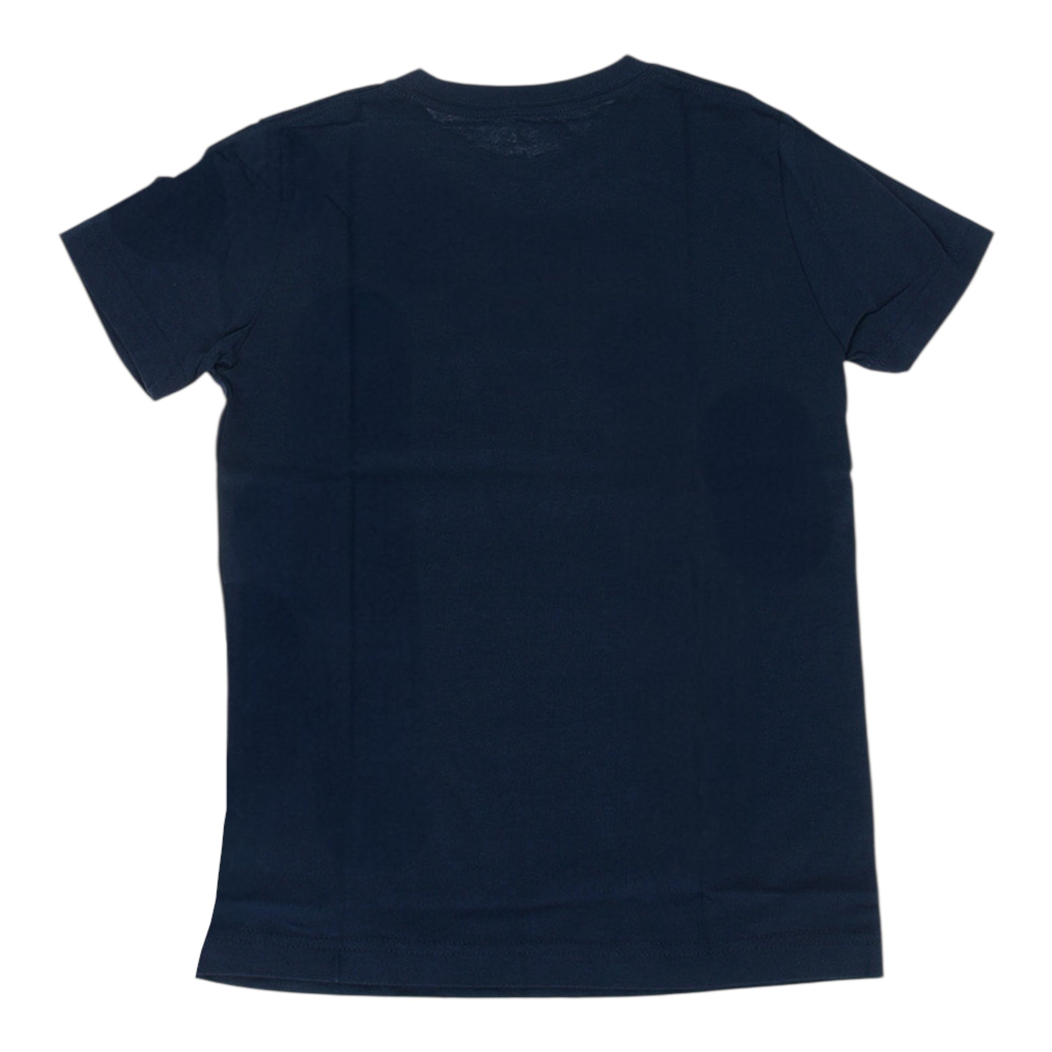 Converse T-Shirt Girocollo Tinta Unita con Logo per Bambino 866500 BLU CONVERSE 