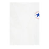 Converse T-Shirt Girocollo tinta unita con Logo Bianco per Bambino 9C9506 BIANCO CONVERSE 
