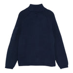 C.P. Company Maglia Tinta Unita Collo Alto con Zip per Bambino CMW004 BLU C.P. COMPANY 