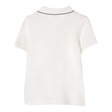 C.P. Company Polo Mezza Manica Tinta Unita per Bambino CNM000 PANNA C.P. COMPANY 