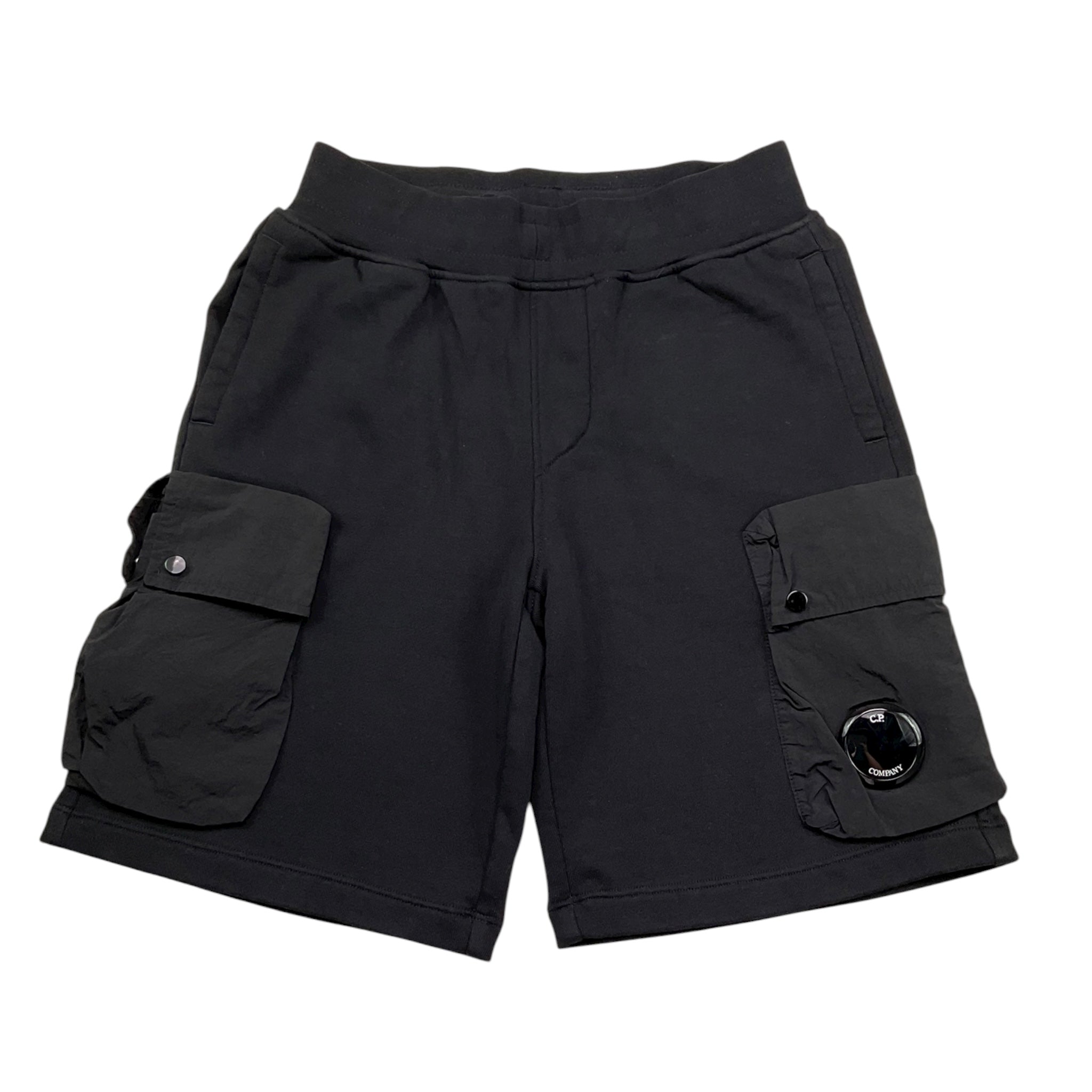 C.P. Company Bermuda In Tuta Tinta Unita per Bambino CUQ00E NERO C.P. COMPANY 
