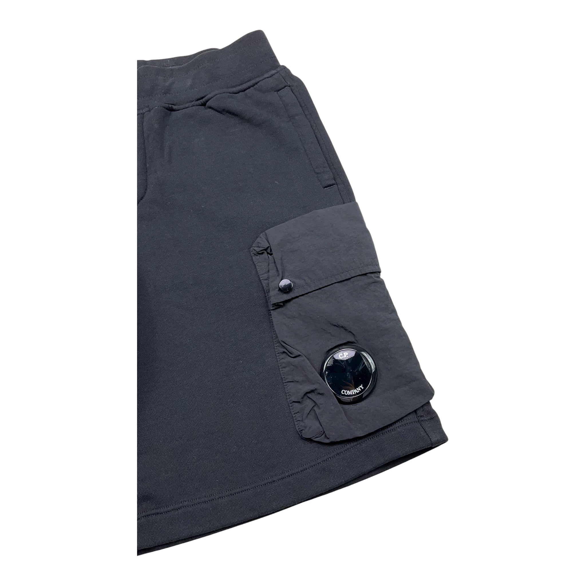 C.P. Company Bermuda In Tuta Tinta Unita per Bambino CUQ00E NERO C.P. COMPANY 