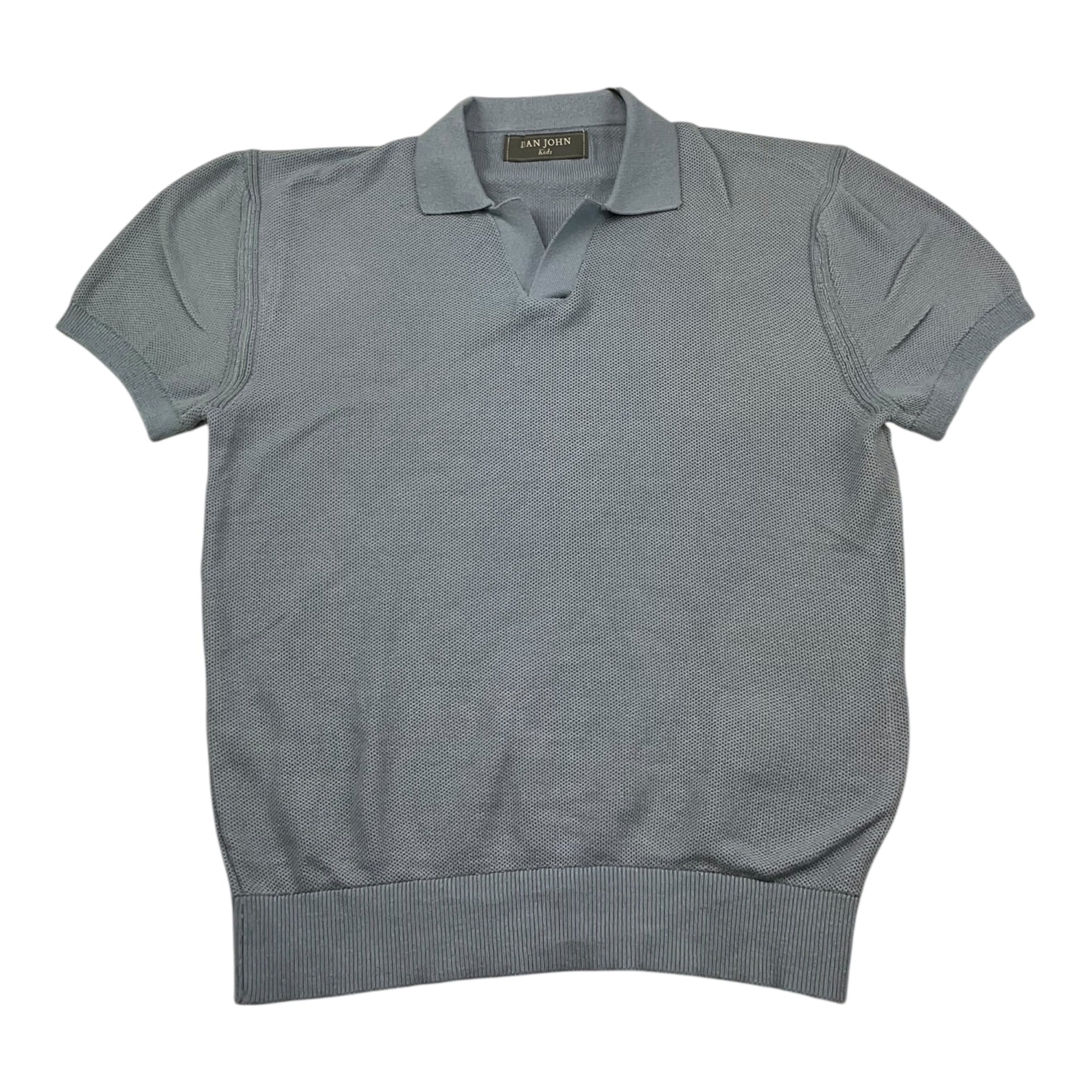 Dan John Polo Mezza Manica Tinta Unita per Bambino MGD5102J AZZURRO DAN JOHN 