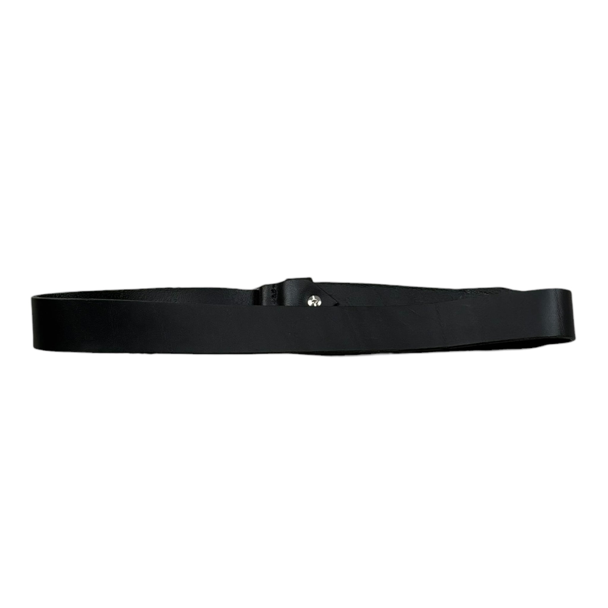 Daniele Alessandrini Cintura Tinta Unita per Bambino 1231BELT1332 NERO DANIELE ALESSANDRINI 