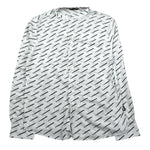 Daniele Alessandrini Camicia Manica Lunga Collo Coreano Tinta Unita con Stampe Logo per Bambino 1235C00155 BIANCO DANIELE ALESSANDRINI 