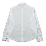 Daniele Alessandrini Camicia Manica Lunga Tinta Unita con Stampa per Bambino 1235C1218 BIANCO DANIELE ALESSANDRINI 