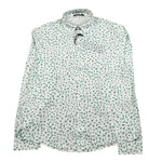 Daniele Alessandrini Camicia Manica Lunga Tinta Unita Stampa Fantasia per Bambino 1235C1253 BIANCO DANIELE ALESSANDRINI 