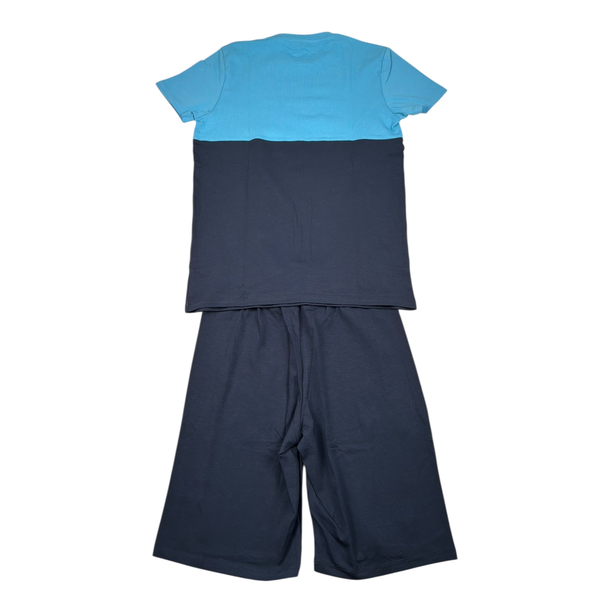 Daniele Alessandrini Completo 2 Pezzi T-Shirt-Bermuda per Bambino 1236K00356 BLU DANIELE ALESSANDRINI 