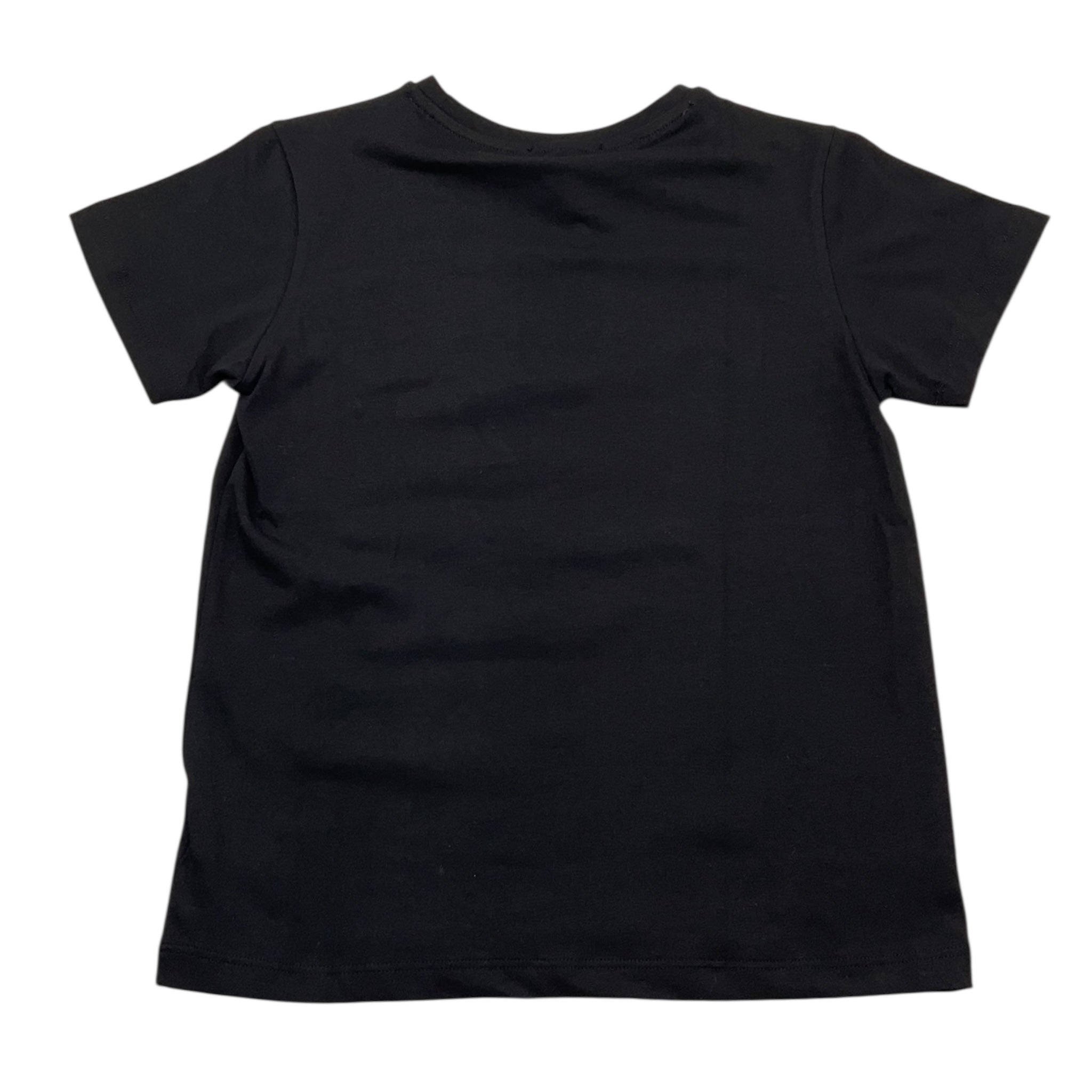 Daniele Alessandrini T-Shirt Girocollo Tinta Unita con Taschino per Bambino 1236M00197 NERO DANIELE ALESSANDRINI 