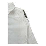 Daniele Alessandrini Camicia Manica Lunga Tinta Unita con Stampa per Neonato 1291C0826 PANNA DANIELE ALESSANDRINI 
