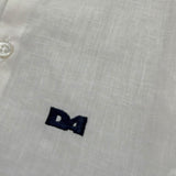 Daniele Alessandrini Camicia Manica Lunga Tinta Unita con Stampa per Neonato 1295C00043 AVORIO DANIELE ALESSANDRINI 
