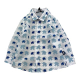 Daniele Alessandrini Camicia Tinta Unita con Stampa per Neonata 1295C00177 BIANCO DANIELE ALESSANDRINI 