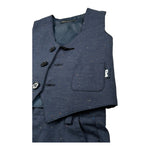Daniele Alessandrini Completo 2 Pezzi Gilet-Bermuda per Neonato 1296K200163N BLU DANIELE ALESSANDRINI 