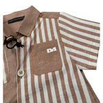 Daniele Alessandrini Completo 2 Pezzi Camicia-Bermuda per Neonato 1296K200168 MARRONE DANIELE ALESSANDRINI 