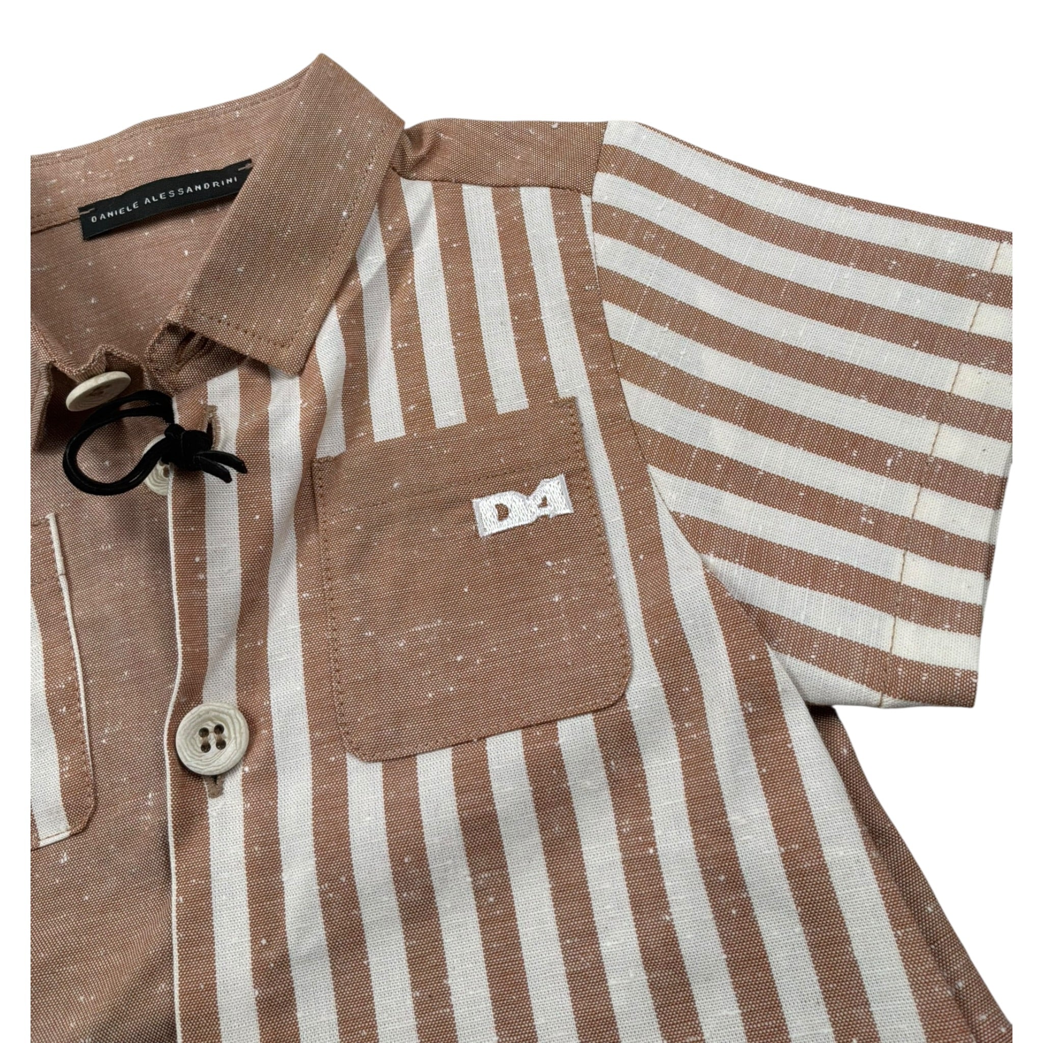 Daniele Alessandrini Completo 2 Pezzi Camicia-Bermuda per Neonato 1296K200168 MARRONE DANIELE ALESSANDRINI 