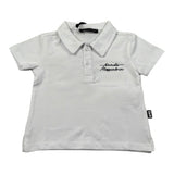Daniele Alessandrini Polo Mezza Manica Tinta Unita con Logo per Neonato 1296MP00209 BIANCO DANIELE ALESSANDRINI 