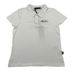 Daniele Alessandrini Polo Mezza Manica Tinta Unita con Logo per Bambino 1296MP00209J BIANCO DANIELE ALESSANDRINI 