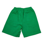 Daniele Alessandrini Bermuda Tinta Unita con Elastico In Vita per Bambino 1296S00225JX VERDE DANIELE ALESSANDRINI 