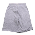 Diadora Bermuda Felpa tinta unita con Stampa Grigio per Bambino 033206 GRIGIO DIADORA 