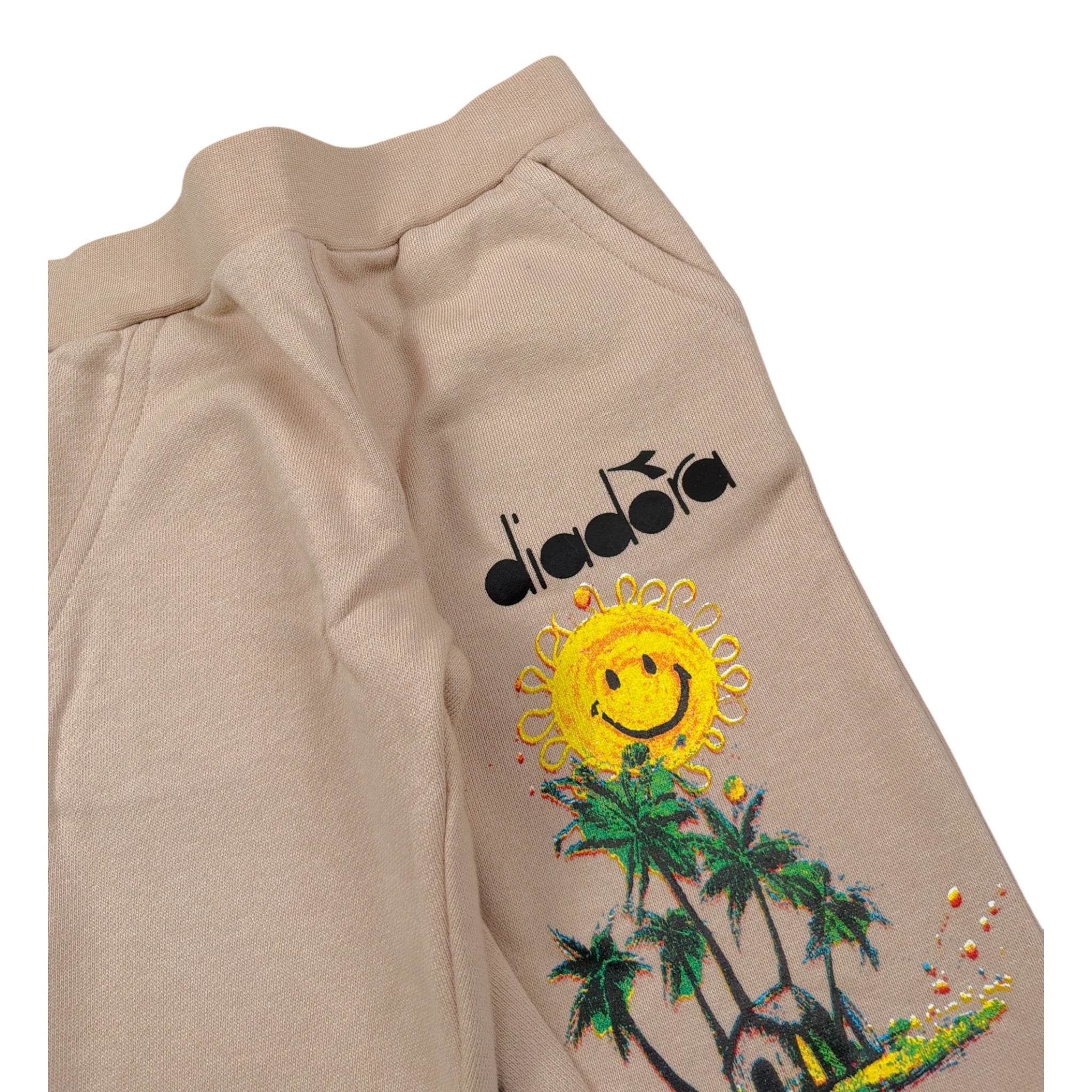 Diadora Completo 2 Pezzi Felpa-Pantalone Beige per Neonato 033243 BEIGE DIADORA 