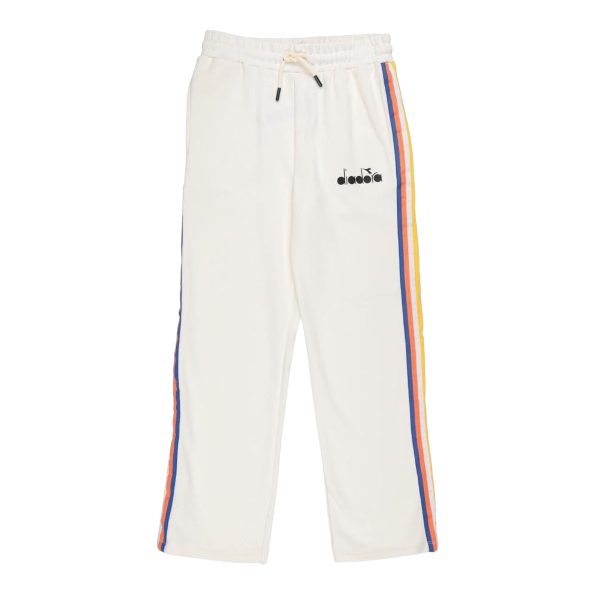Diadora Pantalone Tuta tinta unita con Profili In Contrasto Panna per Bambino S4DIJBFP017 PANNA DIADORA 