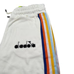 Diadora Pantalone Tuta tinta unita con Profili In Contrasto Panna per Bambino S4DIJBFP017 PANNA DIADORA 