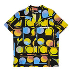 Diadora Camicia Mezza Manica tinta unita con Stampe Logo Nero per Bambino S4DIJBSI035 NERO DIADORA 