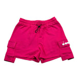 Diadora Short In Felpa tinta unita con Logo Fuxia per Bambina S4DIJGSH016 FUXIA DIADORA 