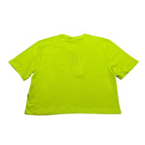 Diadora T-Shirt Girocollo tinta unita con Stampa Verde per Bambina S4DIJGTH112 VERDE DIADORA 