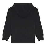Diesel Felpa tinta unita con Cappuccio E Stampa Nero per Bambino J00836 NERO DIESEL 