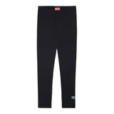 Diesel Leggins tinta unita con Logo Nero per Bambina J01151 NERO DIESEL 