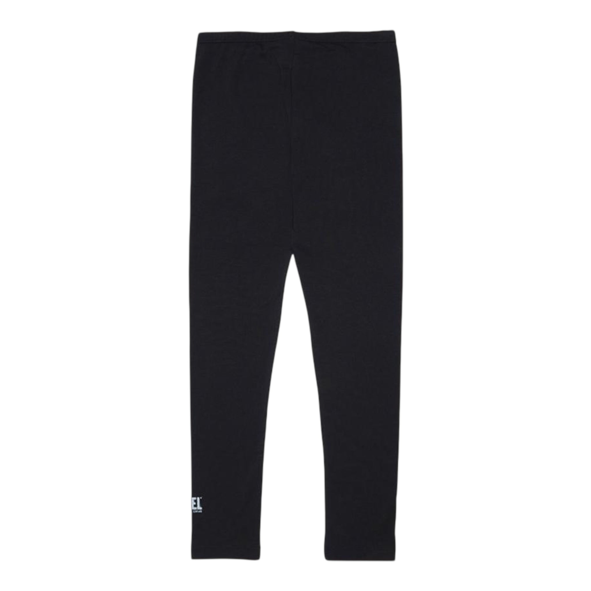 Diesel Leggins tinta unita con Logo Nero per Bambina J01151 NERO DIESEL 