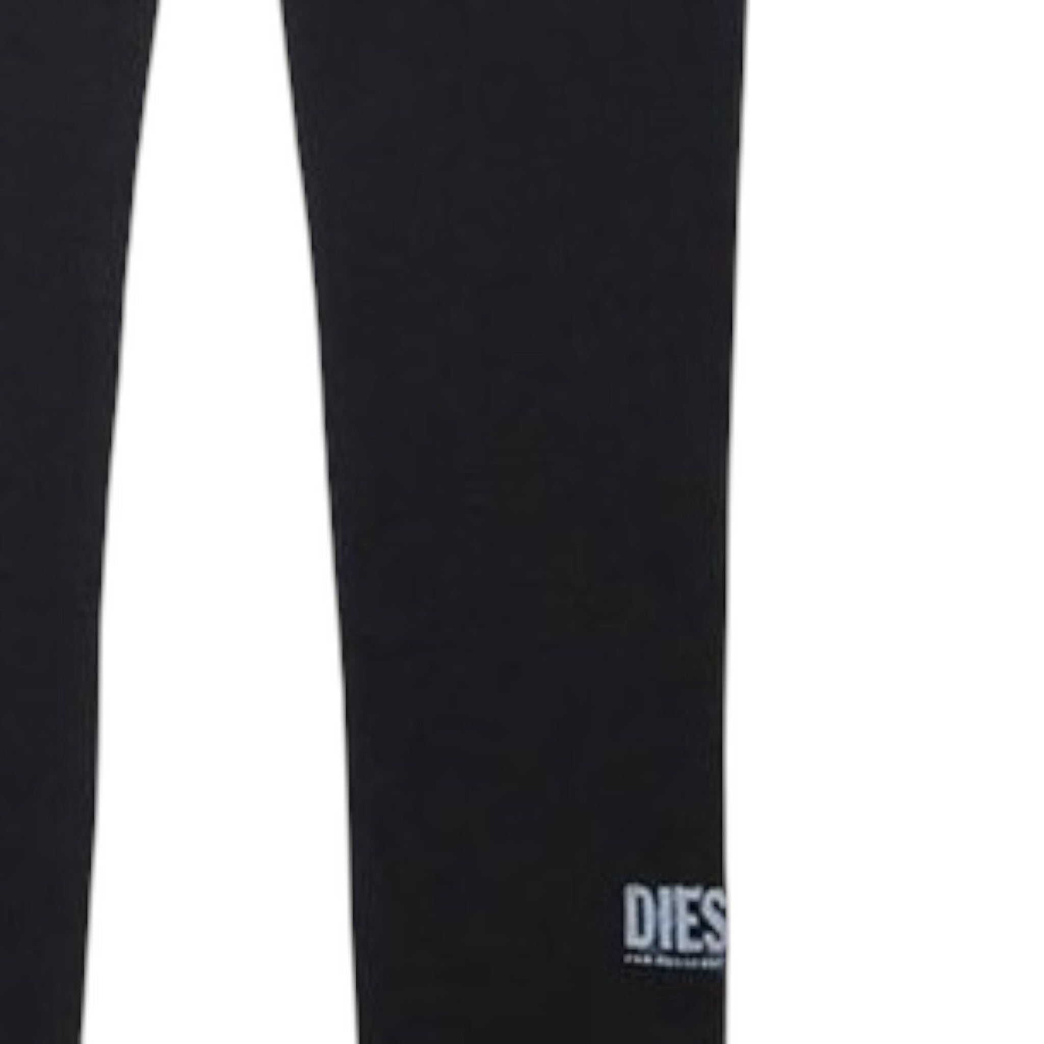 Diesel Leggins tinta unita con Logo Nero per Bambina J01151 NERO DIESEL 