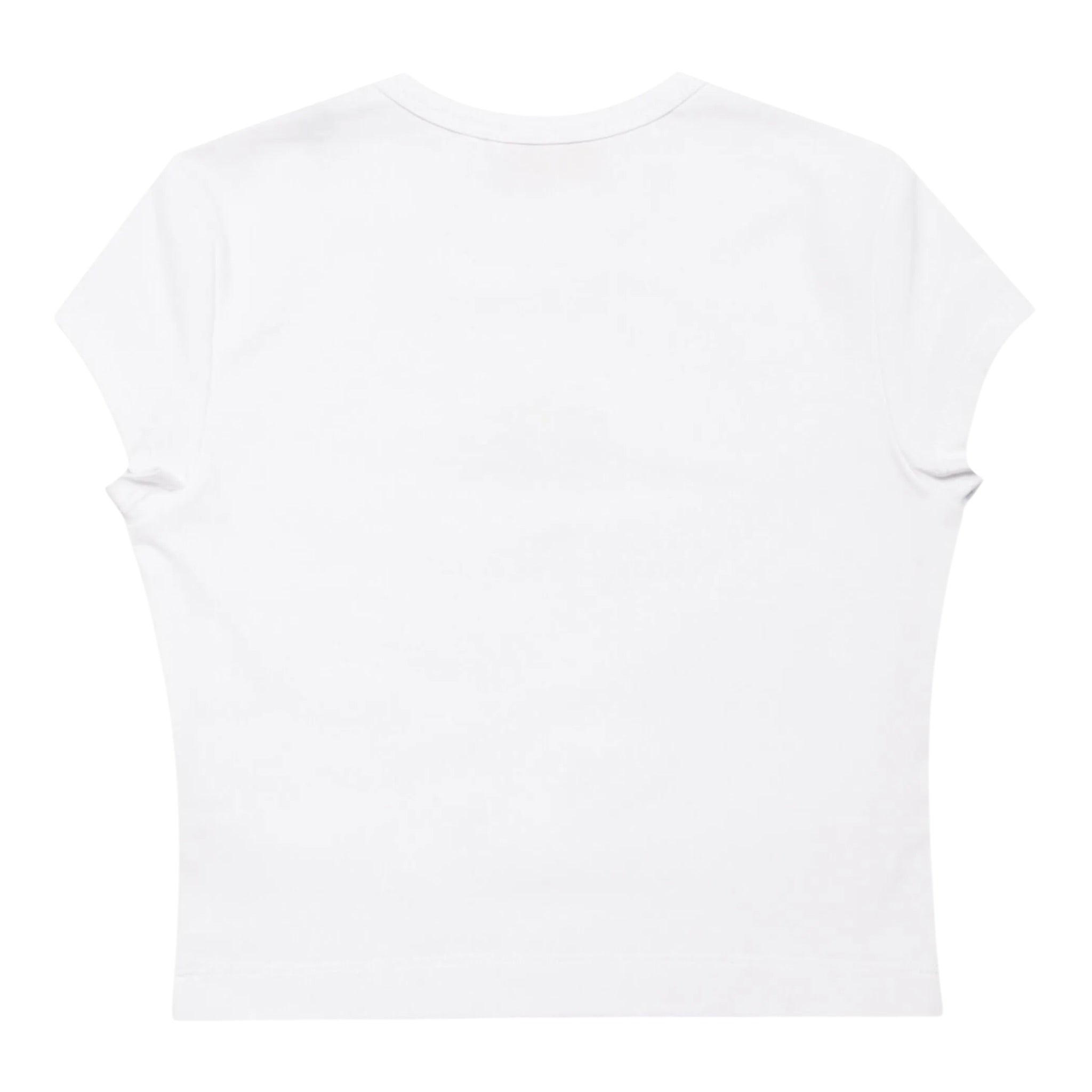 Diesel T-Shirt Girocollo Tinta Unita con Logo per Bambina J01830XX BIANCO DIESEL 
