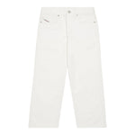 Diesel Jeans tinta unita Modello Palazzo Bianco per Bambina J01923XXX BIANCO DIESEL 