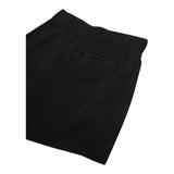 Diesel Gonna Tinta Unita con Elastico In Vita per Bambina J02195 NERO DIESEL 