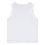 Diesel Canotta Tinta Unita con Logo per Bambina J02238 BIANCO DIESEL 