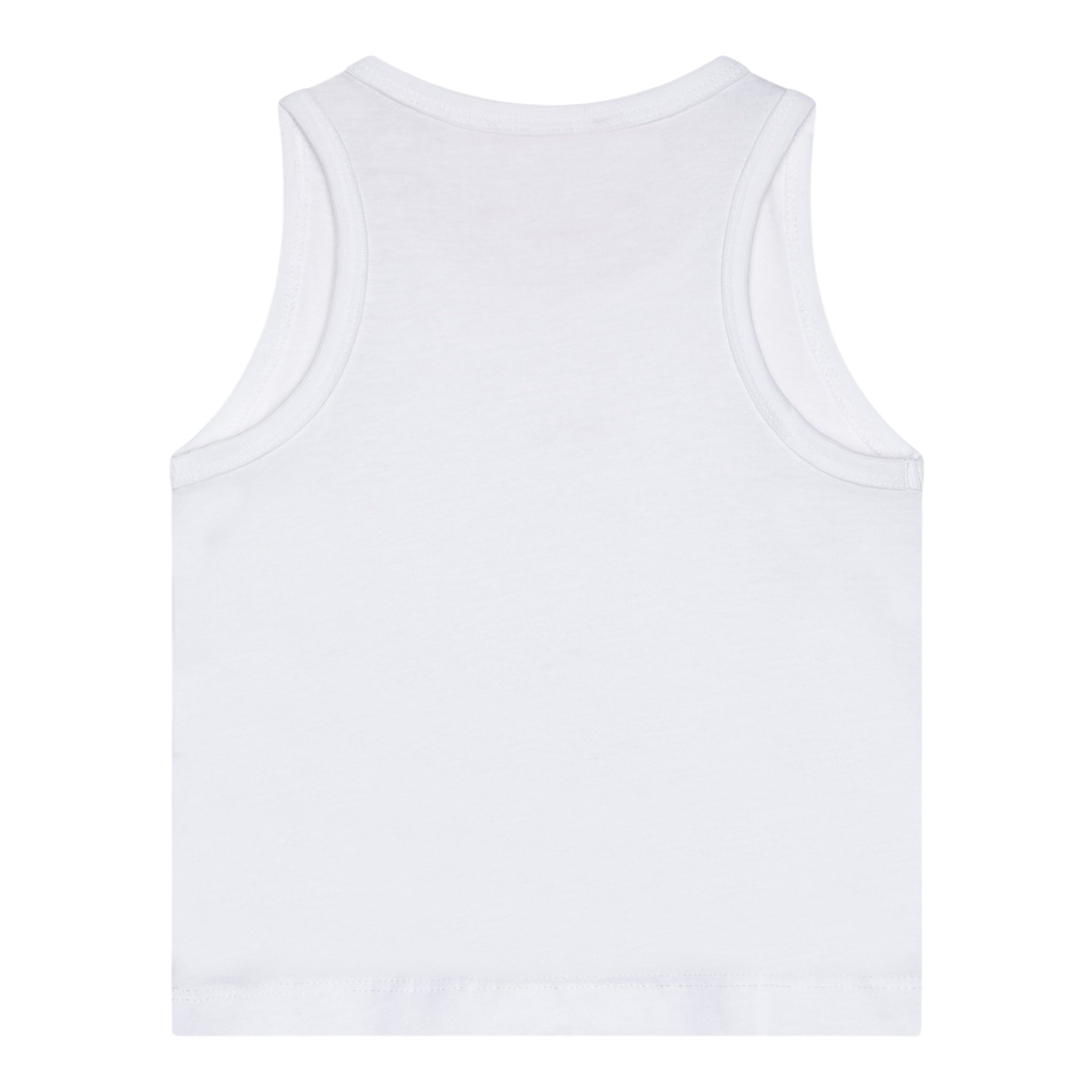 Diesel Canotta Tinta Unita con Logo per Bambina J02238 BIANCO DIESEL 