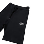Diesel Bermuda Tinta Unita con Logo per Bambino J02239X NERO DIESEL 