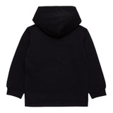Diesel Felpa Chiusa con Cappuccio Tinta Unita con Logo per Bambino J02245 NERO DIESEL 