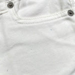 Diesel Bermuda In Denim Tinta Unita Girovita Regolabile per Bambino K00362J BIANCO DIESEL 