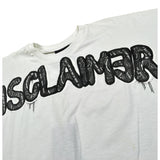 Disclaimer T-Shirt Girocollo tinta unita con Stampa Bianco per Bambino 23EDK53820 BIANCO DISCLAIMER 