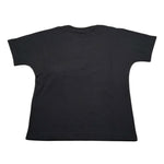 Disclaimer T-Shirt Girocollo tinta unita con Stampa Nero per Bambina 23IDK53962 NERO DISCLAIMER 