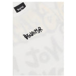 Disclaimer Tshirt Girocollo tinta unita con Stampa Bianco per Bambino 25EDK5431 BIANCO DISCLAIMER 