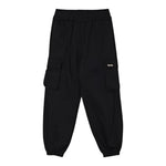 Disclaimer Pantalone Tinta Unita con Elastico In Vita per Bambina 25EDK58536 NERO DISCLAIMER 