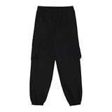 Disclaimer Pantalone Tinta Unita con Elastico In Vita per Bambina 25EDK58536 NERO DISCLAIMER 